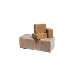 Briquette de bois compressé longue durée