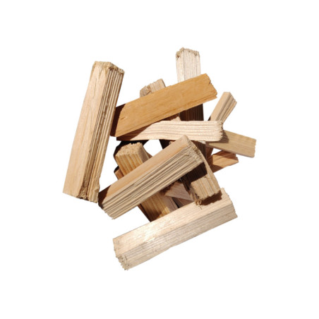 Palette de 80 filets de 25dm3 de bois d'allumage