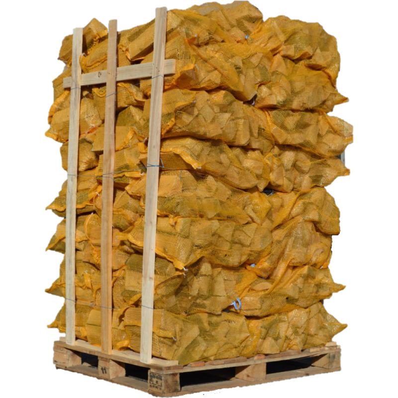 Palette de 70 filets de 25dm3 de bois de chauffage en 33cm Palette de 70 filets de 25dm3 de bois de chauffage en 33cm
