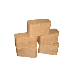 Briquette de bois compressé