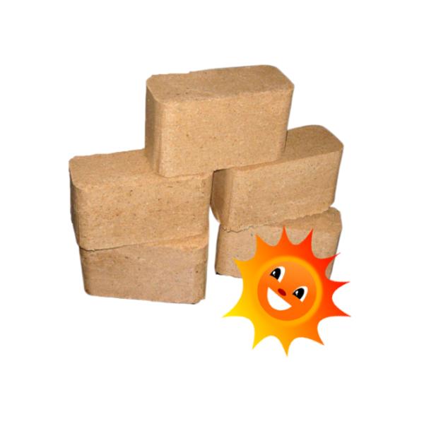 Briquette de bois compressé
