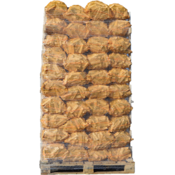 Palette de 80 filets de 25dm3 de bois d'allumage