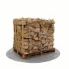Bois de chauffage 25 cm - 1,2 m3 - 2 stères - vue 3D 90°