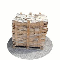 Bois de chauffage 40 cm - 1,2 m3 - 1,65 stères - vue 3D 45°