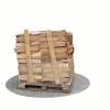 Bois de chauffage 50 cm - 1,2 m3 - 1,5 stères - vue 3D 135°