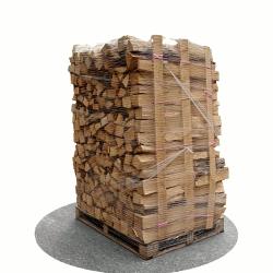 Bois de chauffage sec 50 cm - 2 m3 - 2,5 stères - vue 3D 0°