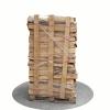 Bois de chauffage sec 50 cm - 2 m3 - 2,5 stères - vue 3D 315°